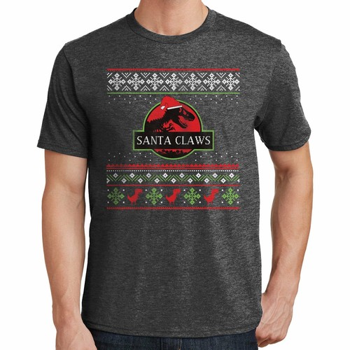 Jurassic park santa claws ugly - jurassic,