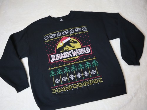 Jurassic world ugly christmas - jurassic,