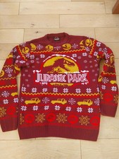 Jurassic park christmas jumper