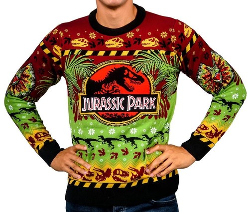 Jurassic park christmas - jurassic, jumper