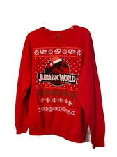 jurasaic park Xmas sweater
