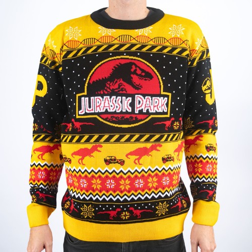 Jurassic park logo knitted - jurassic,